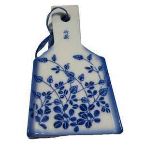 VTG hand grater ginger garlic daikon oroshigane grater Porcelain Blue Chef Zest